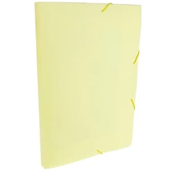 PASTA ABA ELASTICO OF. LB 3CM LINHO SERENA AMARELO PASTE 0249.AP.0050