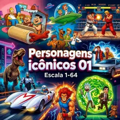Personagens icônicos 1/64