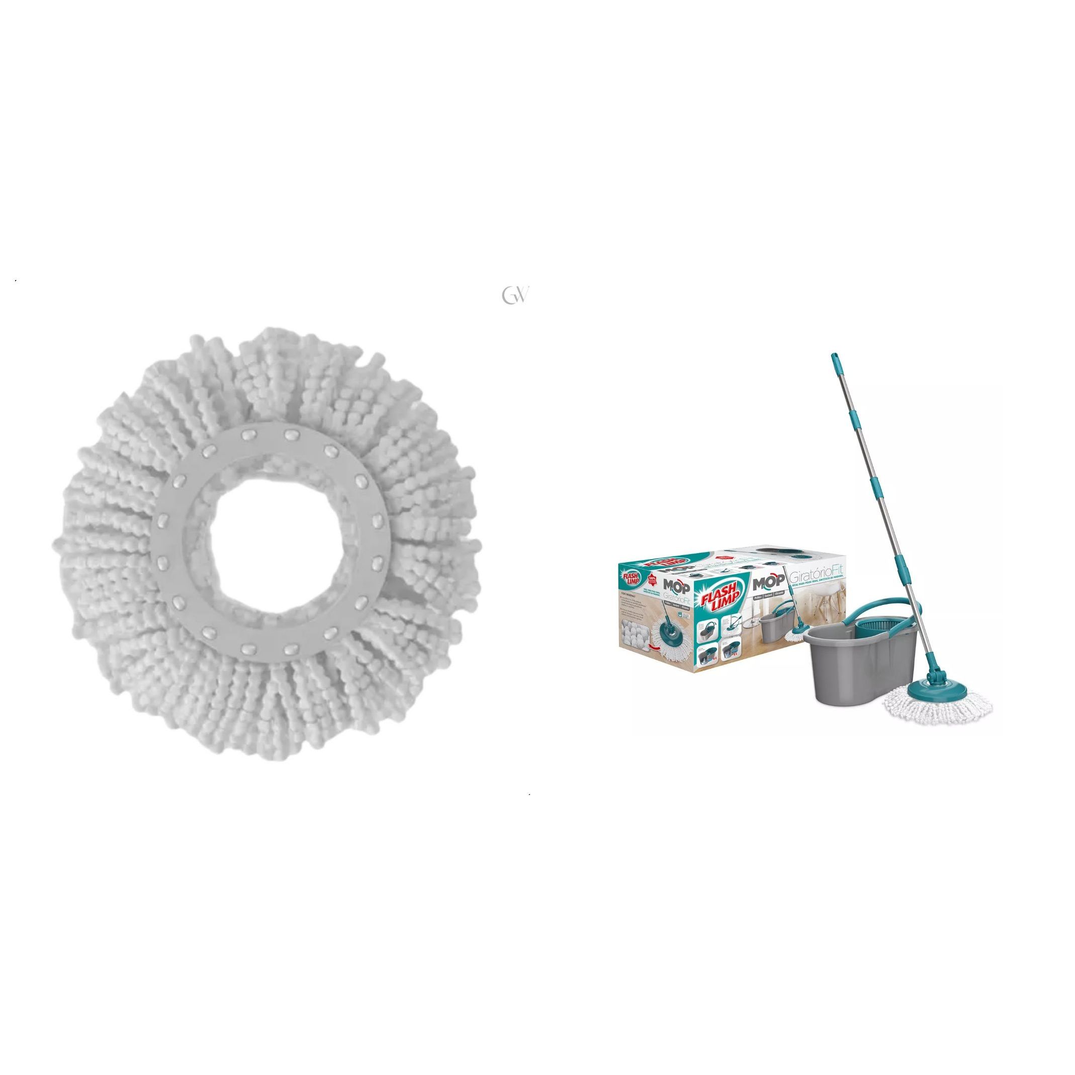 Mop Giratorio Flash limp modelo 5010 + Refil.