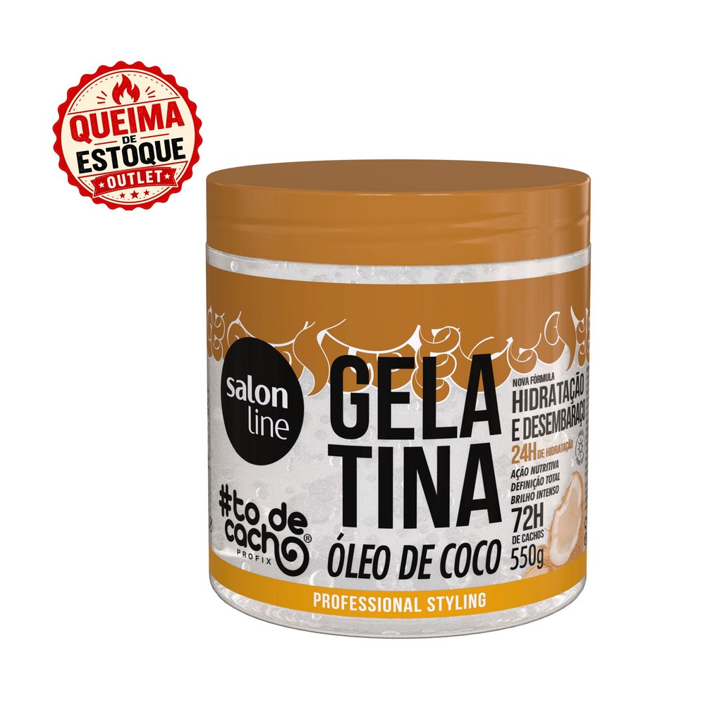 Gelatina Óleo de Coco #ToDecacho 550g