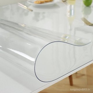 LovePads Protetor de Mesa Transparente 36 x 60 Polegadas, Capa de Mesa de Plástico com 1,5mm de Espessura, Protetor de M