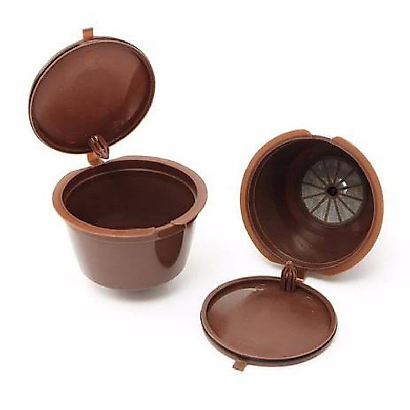 Cápsulas Reutilizáveis Dolce Gusto, Nespresso e Três Corações.( Café, capuccino...)