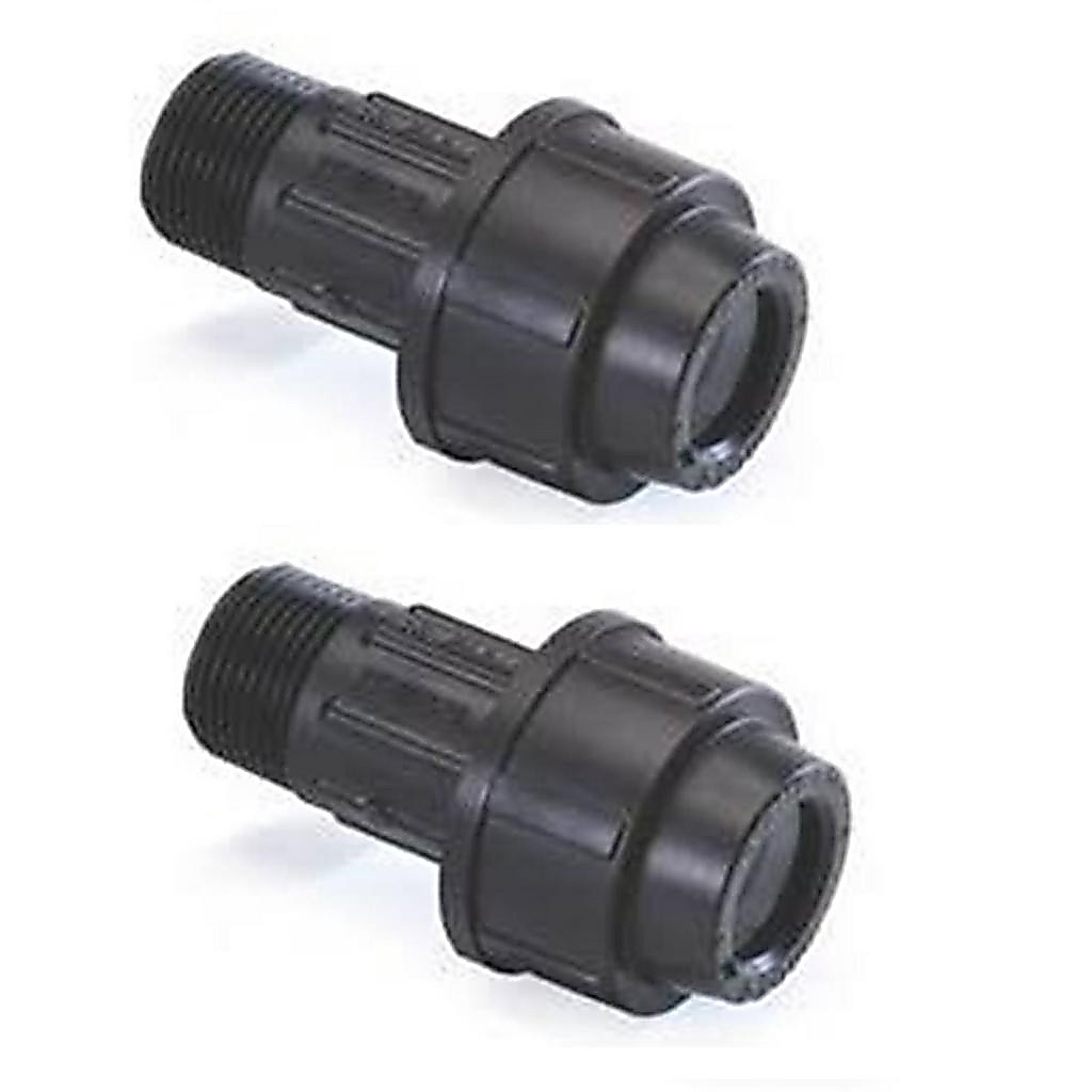 Adaptador Compressão Rosca Macho 20mm X 1/2 - 2 Pç