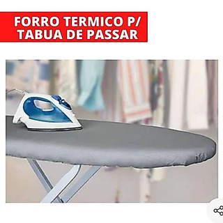 Forro Térmico Com e Sem Espuma Para Tábua De Passar Roupas  Metalizado Tamanhos P M G - Universal