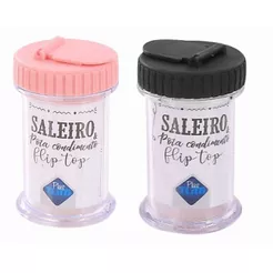 Porta Condimentos Saleiro Flip Top PlasTutti