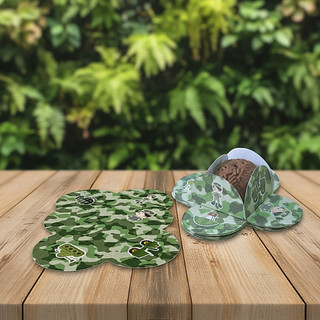 100 Forminhas para docinho de Festa - Peronalizada EXÉRCITO / SOLDADO