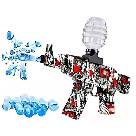 Arma M416/AK47 Elétrica Lança Bolinhas De Gel Com Bolinhas blaster Arminha de Gel-LMC