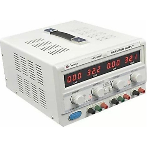 Fonte De Alimentação Minipa MPC-3003 Dupla Ajustável