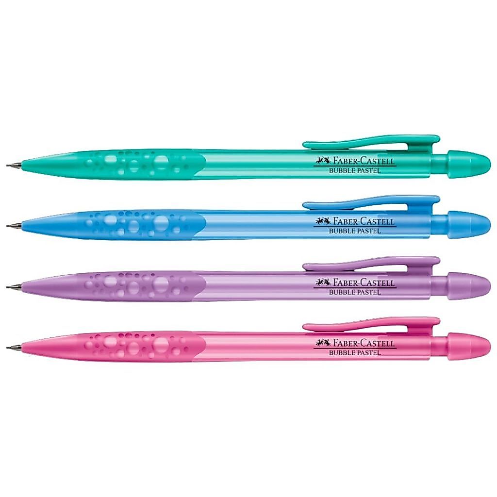 Lapiseira Portaminas Bubble Pastel Ponta 0.5/0.7mm - Faber Castell
