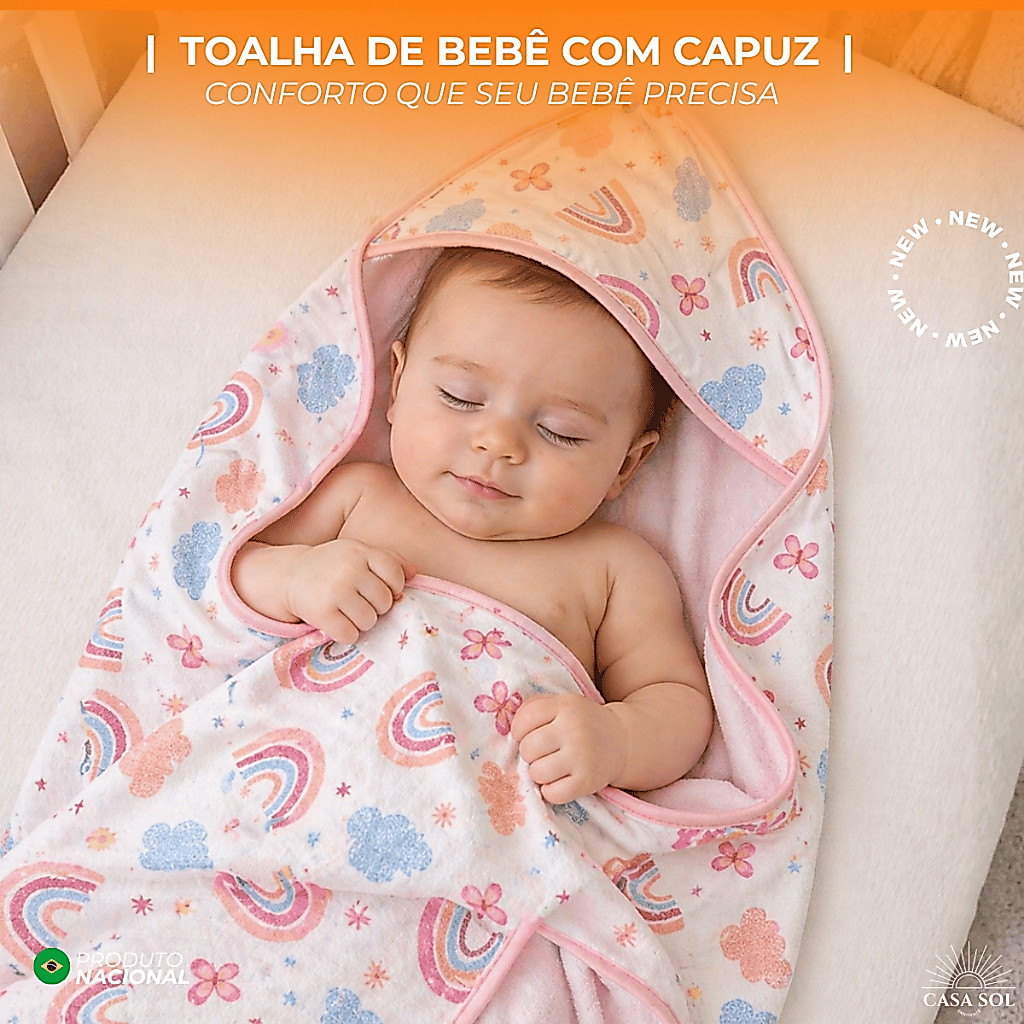 TOALHA DE BANHO PARA BEBÊ | TECIDO FRALDA FRALDINHA | 100% ALGODÃO | EXTRA MACIA | ESTAMPAS