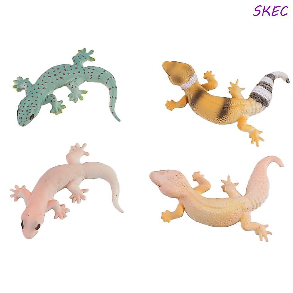 SKEC Figura Brinquedos Animais , Estatuetas De Gecko Brincadeira Adereços Simulação Figuras De Lagarto , De Cognição