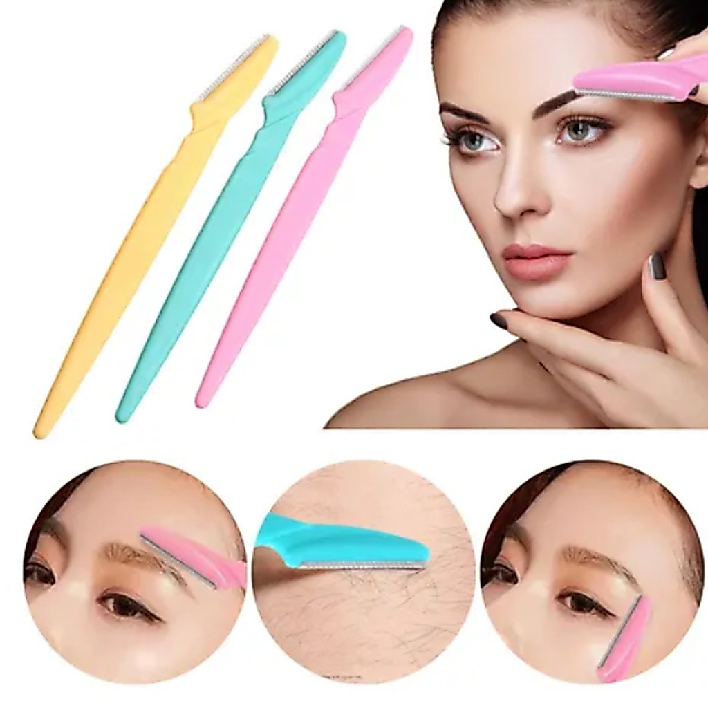 KIT 3/6 Pcs Aparador de sobrancelha maquiagens para sombrancelha