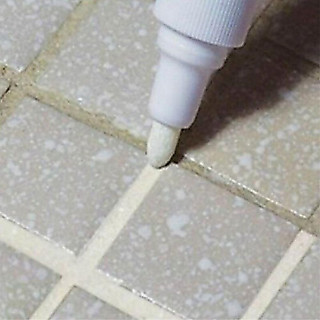 Caneta Rejunte Reparadora Permanente Pinta Rejunte Anti-Mofo Branca A Prova Agua/Preenche…