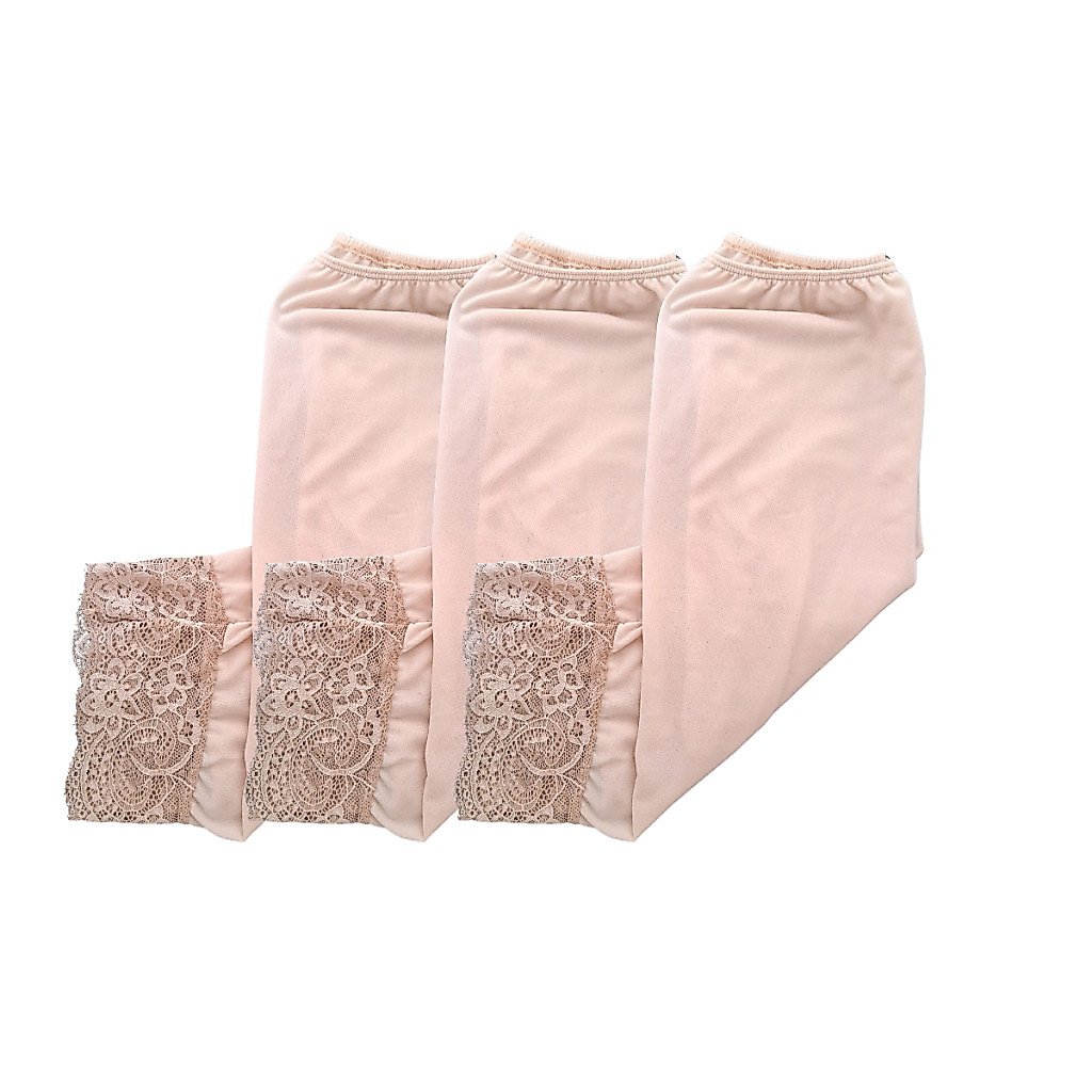 kit 3 Anagua Saia Saiote Feminino Renda Moda Senhora Segunda Pele — imagem 2 de 2