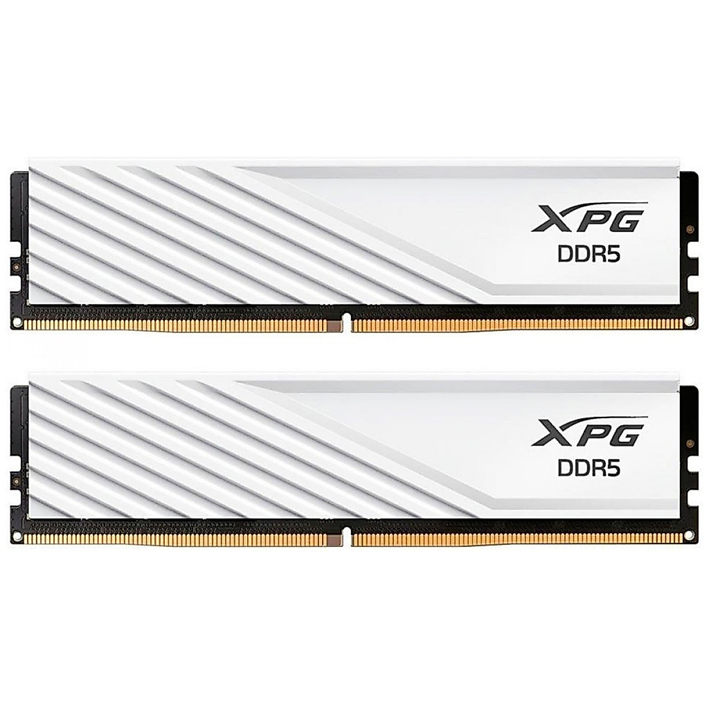 Memória XPG Lancer Blade, 32GB(2x16GB), DDR5, 6000MHz, CL48, Branco, AX5U6000C4816G-DTLABWH