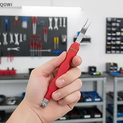 qo Ferramenta Universal De Remoção De Terminal Elétrico Automotivo , 1 Peça , Separador De Conector , Amigável Para Inic