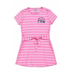 Vestido Feminino Infantil Bordado Divertido