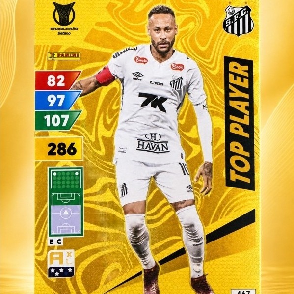 Cards do Brasileirão 2025 - ADRENALYN XL - Neymar