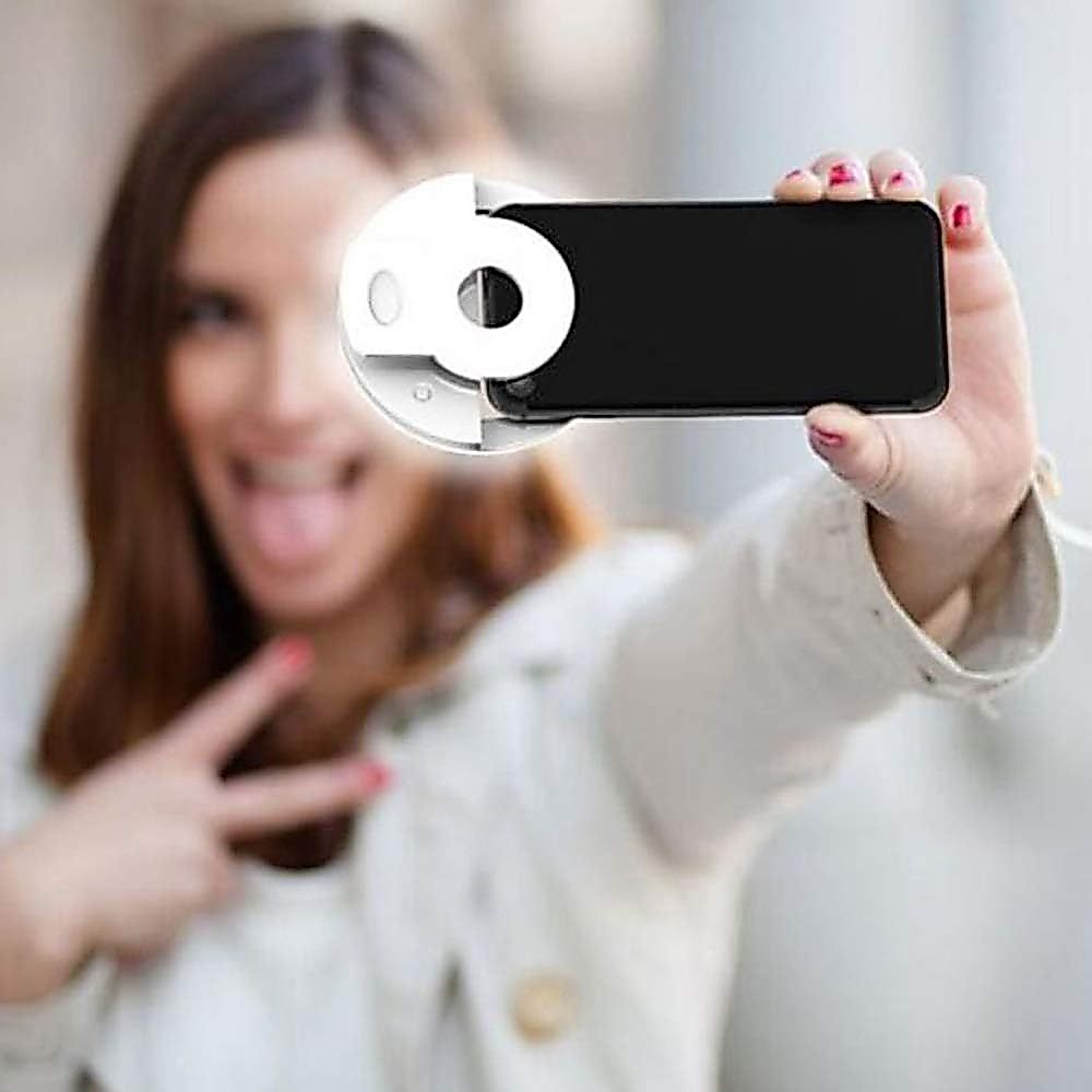 Clipe Anel Luz Pra Selfie Ring Light Flash Celular Universal