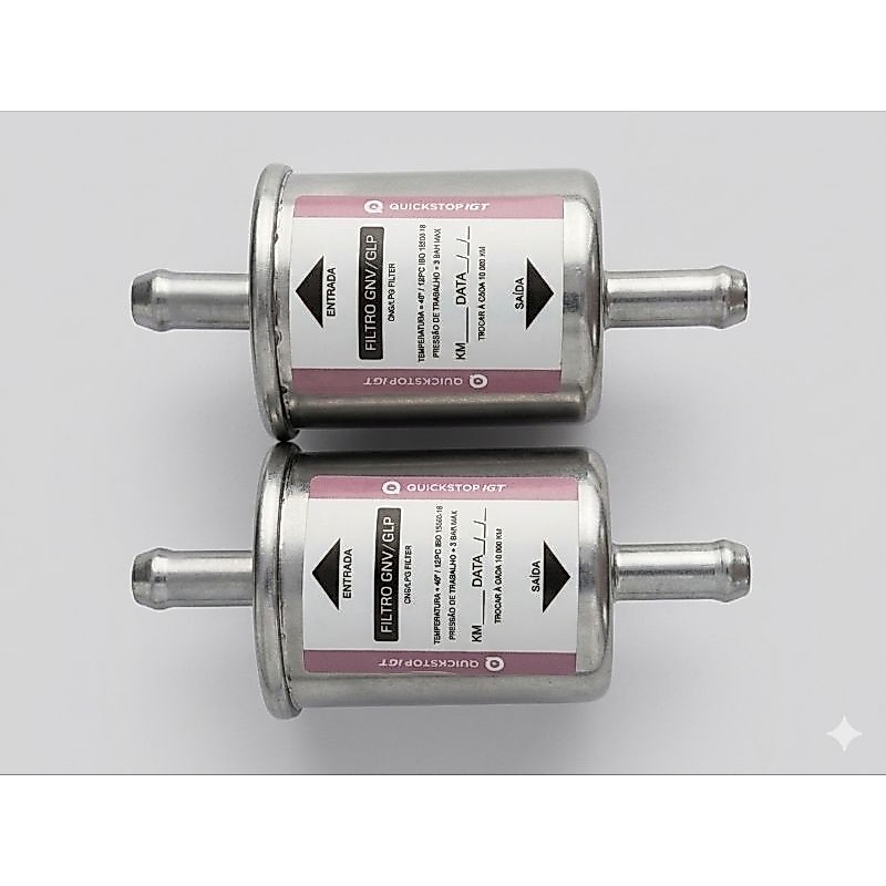 2 FILTROS DE GNV 12MM QUICKSTOP ORIGINAL