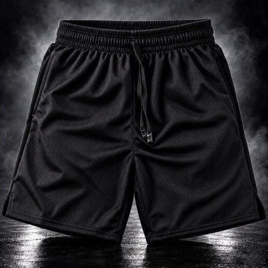 Bermuda short masculino dry fit c/elastano corrida academia piscina tecido leve