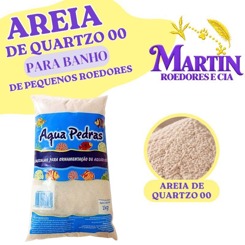 Areia de quartzo Aquapedras 00,banho a seco, banheiro, hamster, gerbil, roedores, aquário, aquarismo, peixes
