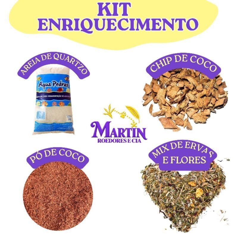 Itens básicos Enriquecimento ambiental, hamster, Gerbil, areia quartzo, pó de coco