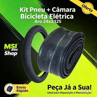 Pneu Para Bicicleta Elétrica Sousa Levorin Atacama 350w 24x2.125