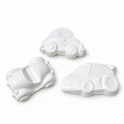 25 ou 50 carros, peças em gesso. ideal para colorir, artesanatos, sacolinhas surpresa, aniversário. carros, hot wheels