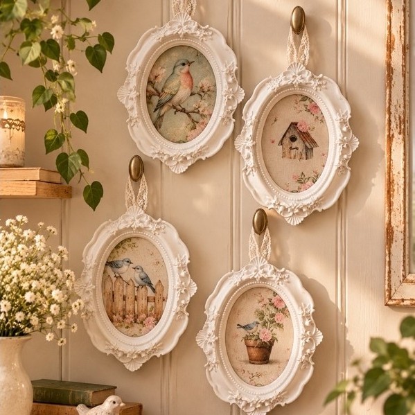 Mini Molduras Decorativas Vintage – Artesanais