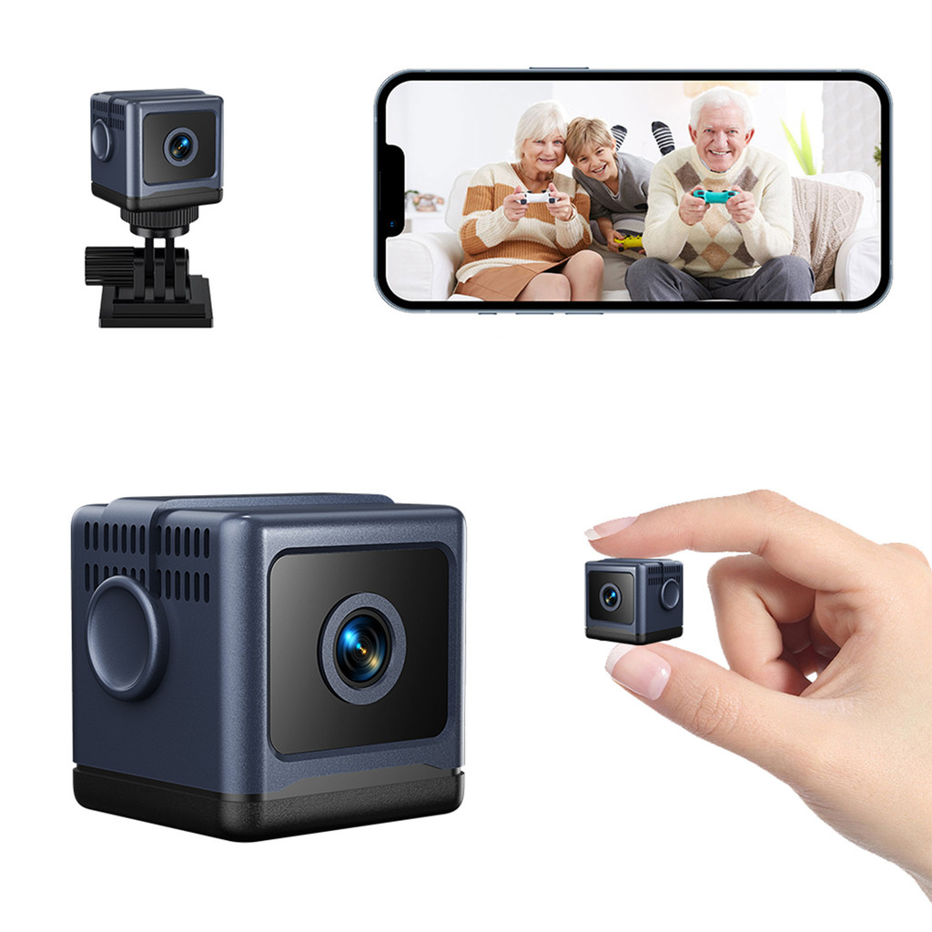 Umik Mini Camera Espia Wifi Full HD 1080p Visao Noturna Deteccao Movimento Audio Seguranca