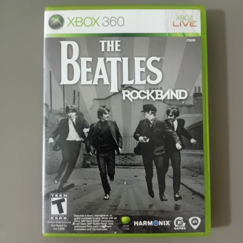 Rock Band The Beatles Xbox 360 Original