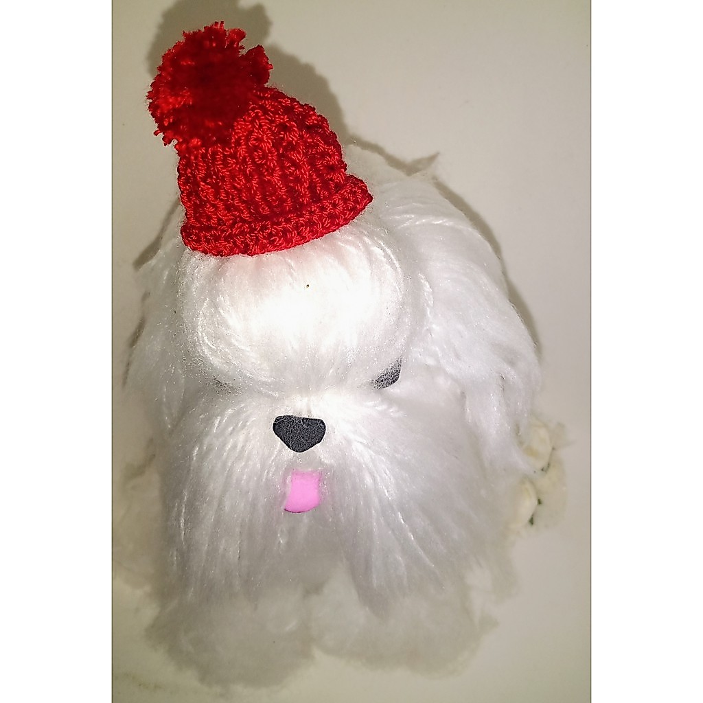 Gorro touca laço pet inverno pet shop para pets cães e gatos