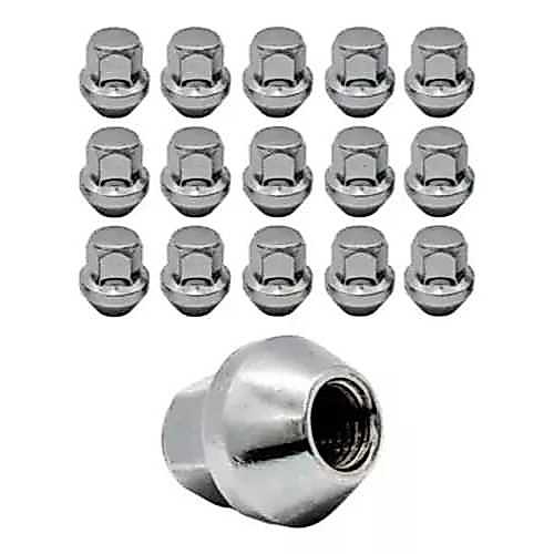 Jogo 20 Porcas Cromadas Roda Liga Ford Focus Glx, Fosion