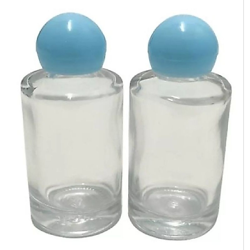 vidro 10ml com tampa bola colorida(100 unid)