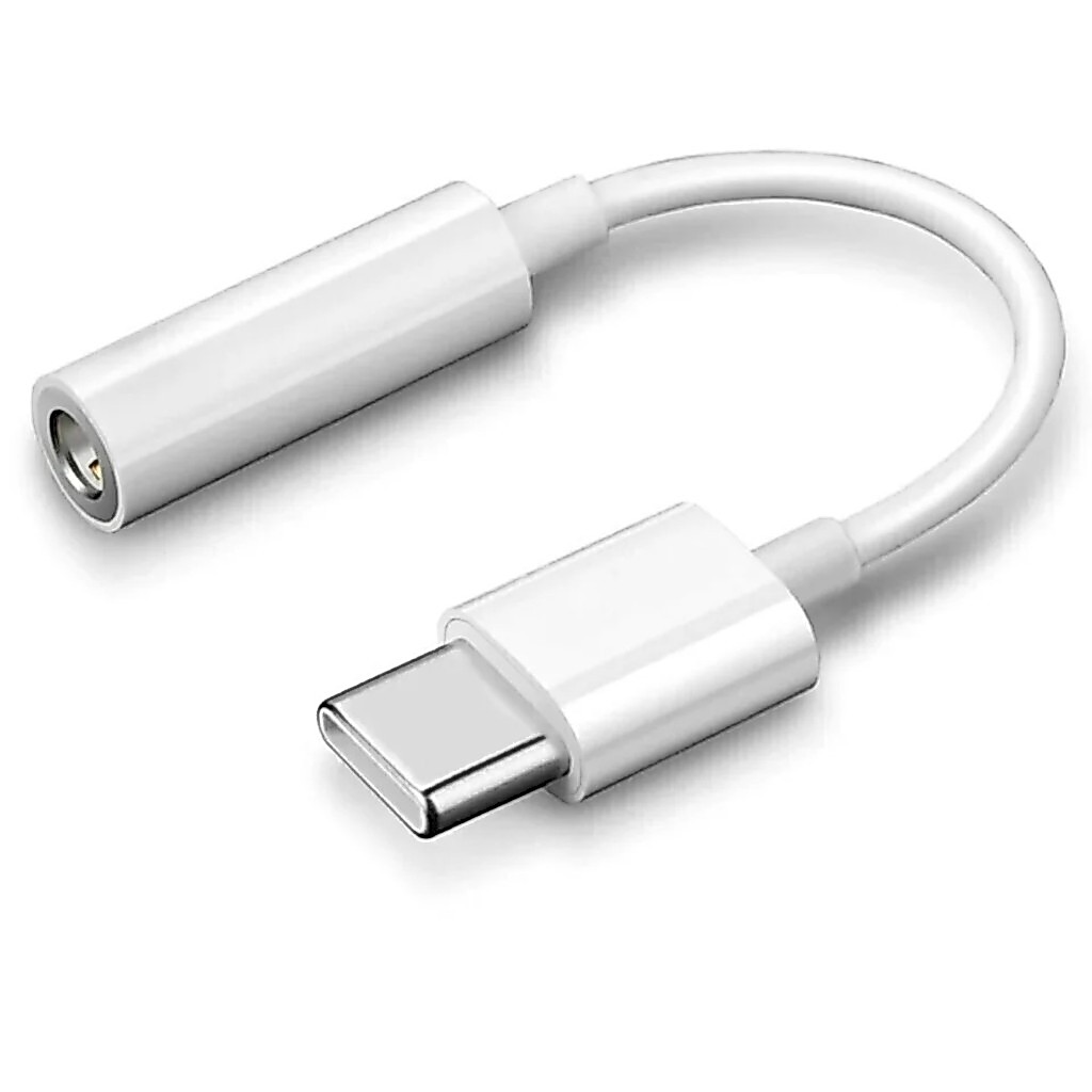 Adaptador Tipo C para P2 Áudio 3,5mm Compatível com Fone de Ouvido Celular Tablet