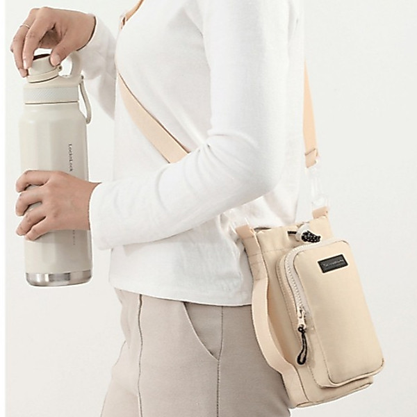 Bolsa Transversal Ar Livre Para Garrafa de Água Ideal para Aventuras