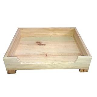 Cama para Cachorro Madeira Suspensa Reforçada Grande Média Cama Pet Gato Cão Caminha de Cachorro