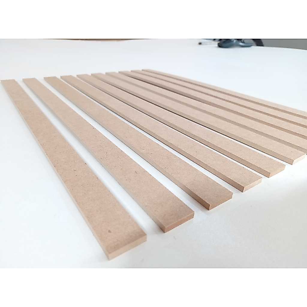 10 Ripas Lambril 120x3cm MDF 6mm Shiplap Decorar Novidade