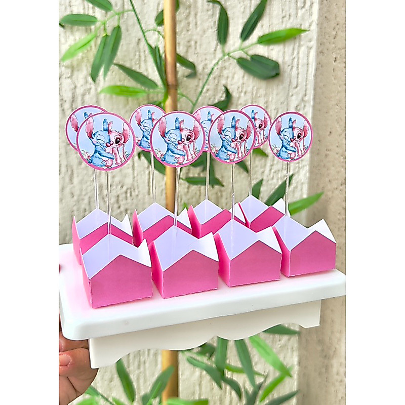 Forminha Personalizada Temática para festa com Topper| Doce Brigadeiro | Aniversario | Parabéns