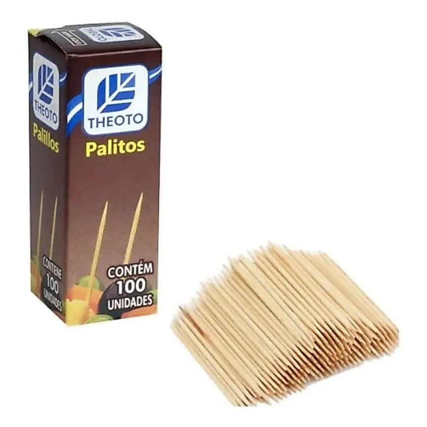 PALITOS DE MADEIRA THEOTO