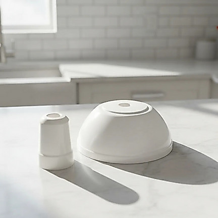 Kit Canoplas Branco para Ventilador de Teto Tron