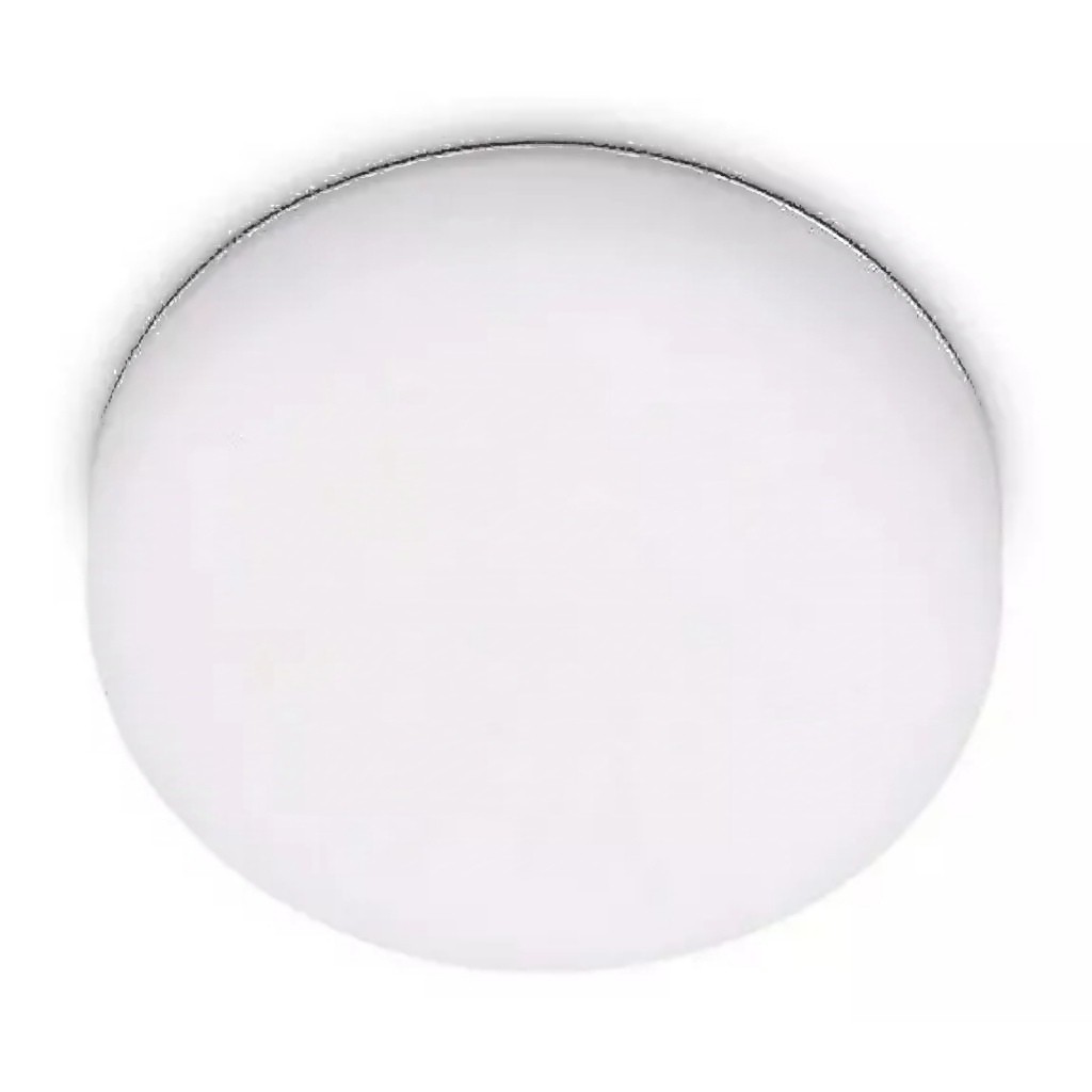 Plafon Redondo Sobrepor Led 24w e 25w Branco Quente Luz Amarela Borda Infinita 2 in 1