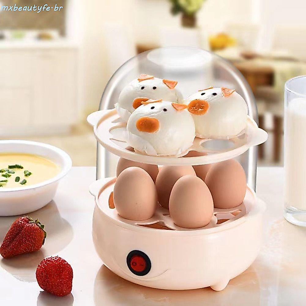 MXBEAUTYFE Caldeira De Ovos Leite Multifuncional Camada Única/Dupla Vaporizador De Alimentos De Milho Poacher Cozinha