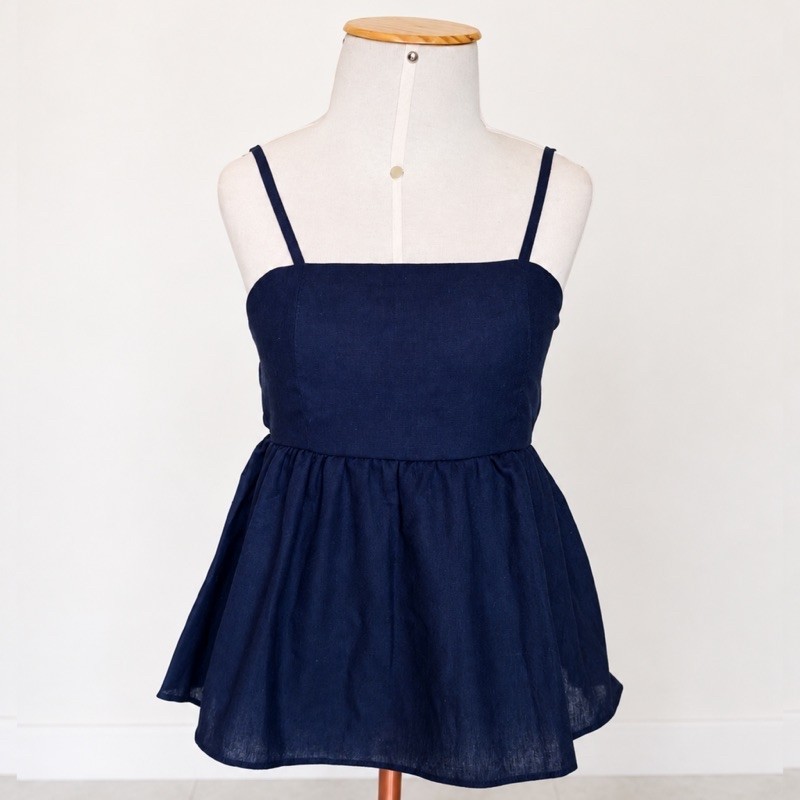Blusa Bata Linho Casual Alcinha Regulável | Envio Rápido | Qualidade Premium