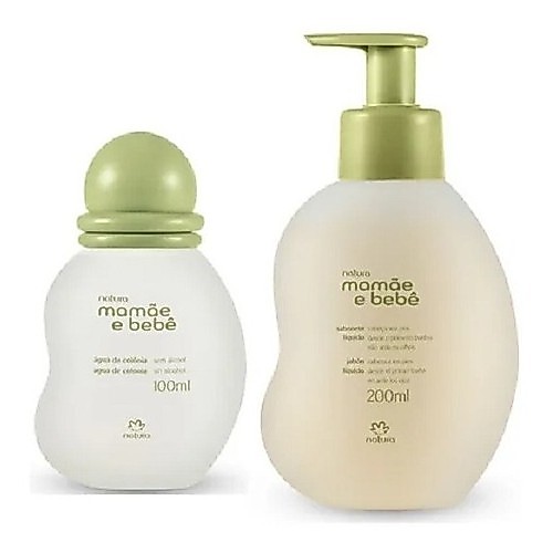 Colônia + Sabonete Liquido Cabeça Aos Pés Mamãe Bebê Natura