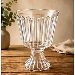 12 TAÇAS AMERICANA ACRÍLICO 1,250 ML TRANSPARENTE – TAÇA SOBREMESA OFF (CHOCO) OFF