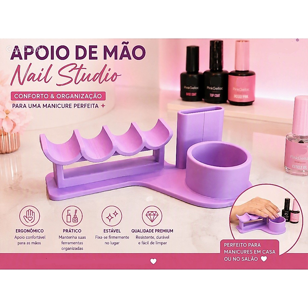 Organizador de Manicure Nail Studio