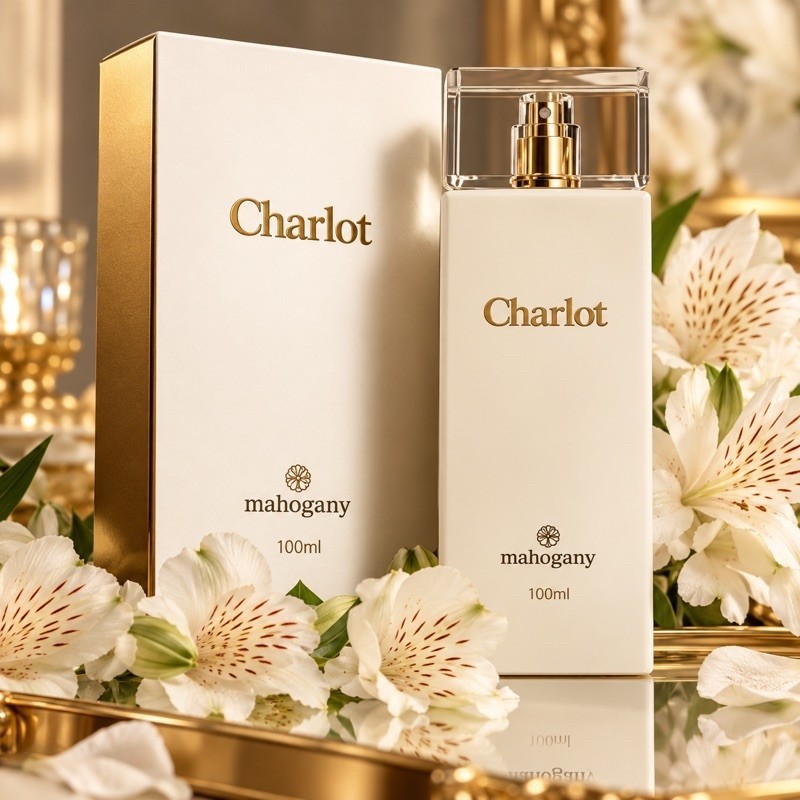 Perfume Charlot Mahogany 100ml | Feminino • Elegante e Sofisticado ✨🤍