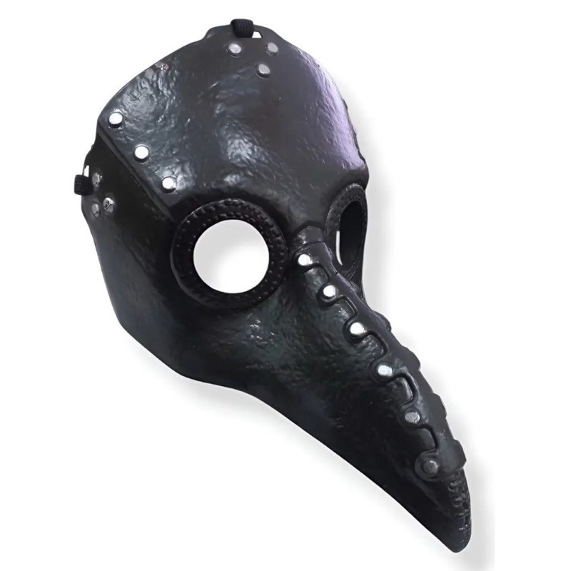 Máscara Corvo, Peste Negra | Festa Fantasia, Happy Halloween, Cosplay, Pegadinha, Trolagem, Pássaro, Carnaval, Festa